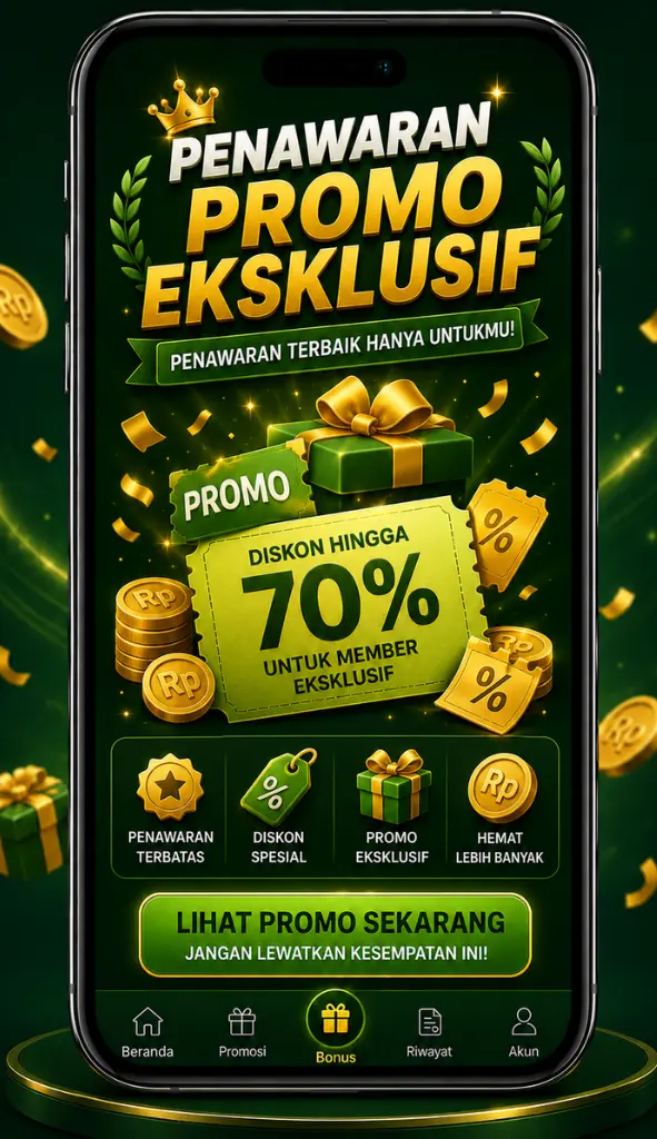 Penawaran Promosi Eksklusif
